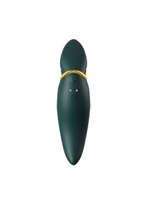 Pulsacyjny masażer łechtaczki - Zalo Hero Clitoral Pulsewave Vibrator Jewel   Zielony