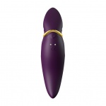 Pulsacyjny masażer łechtaczki - Zalo Hero Clitoral Pulsewave Vibrator Jewel   Fioletowy