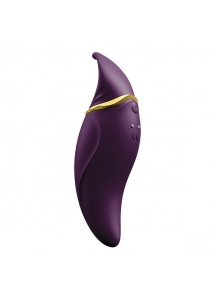 Pulsacyjny masażer łechtaczki - Zalo Hero Clitoral Pulsewave Vibrator Jewel   Fioletowy