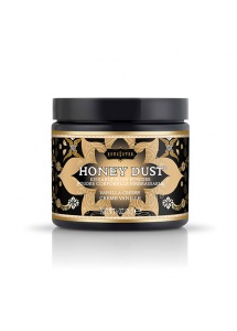 Pyłek do ciała bez talku - Pochłania wilgoć ze skóry - Kama Sutra Honey Dust  Wanilia 170gram