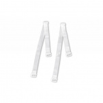 Ramiączka transparentne silikonowe XL - Bye Bra 