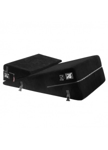 Rampa i poduszka do seksu i BDSM - Liberator Black Label Wedge Ramp Combo Black  