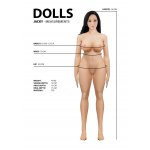 Realistyczna sex LALKA TPE kobieta jak prawdziwa - JAŚMINA 161cm