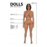 Realistyczna sex LALKA TPE kobieta jak prawdziwa - KIM KARD 163cm