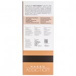 Realistyczny wibrator posuwisty - Naked Addiction Thrusting Dong with Remote 9 Inch Karmel