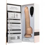 Realistyczny wibrator posuwisty - Naked Addiction Thrusting Dong with Remote 9 Inch Wanilia