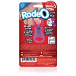 Regulowany pierścień wibrujący na penisa - The Screaming O Rodeo Bucker Purple 