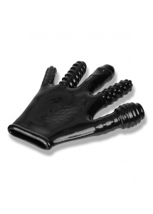Rękawiczka do stymulacji - Oxballs Finger Fuck Glove Black  