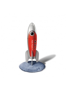 Retro Pocket Rocket – Stymulator w kształcie rakiety  czerwony