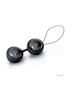 Rewelacyjne kulki stymulujące Lelo - Luna Beads Noir czarne