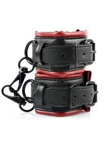 Rozpórka i kajdanki zestaw BDSM - Sportsheets Saffron Spreader Bar & Cuff Set  