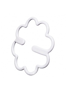 Ściągacze klipsy do ramiączek - Bye Bra Curved Clips - Brązowe (2x) & Czarny & Biały