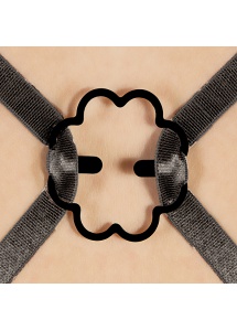 Ściągacze klipsy do ramiączek - Bye Bra Curved Clips - Brązowe (2x) & Czarny & Biały