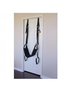 Sex huśtawka na drzwi z podłączeniem dildo - Sportsheets Door Jam Sex Sling Special Edition  