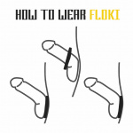 Silikonowy pierścień erekcyjny 3 sztuki - Velv'Or Rooster Floki Pack Set of Sturdy Looking Cock Rings  