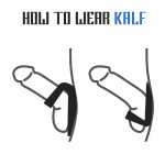 Silikonowy podwójny pierścień na penisa - Velv'Or Rooster Kalf Cat Shaped Cock Ring Design  