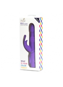 Silikonowy wibrator króliczek - Maia Toys Silicone Pearl Rabbit Purple 