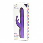 Silikonowy wibrator króliczek - Maia Toys Silicone Pearl Rabbit Purple 
