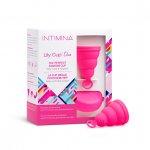 Składany kubeczek menstruacyjny dla początkujących - Intimina Lily Cup One, 21 ml  