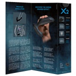 Składany masażer prostaty - XPANDER X2 Black  Duży