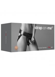 Skórzana uprząż do strap-on - Strap-On-Me Leatherette Harness Curious