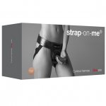 Skórzana uprząż do strap-on - Strap-On-Me Leatherette Harness Curious