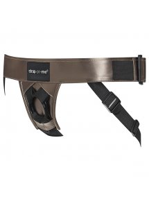 Skórzana uprząż do strap-on - Strap-On-Me Leatherette Harness Curious