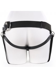 Skórzana uprząż do strap-on - Sportsheets Montero Strap On  