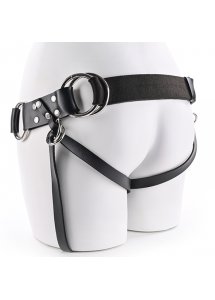 Skórzana uprząż do strap-on - Sportsheets Montero Strap On  