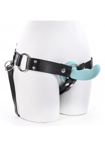 Skórzana uprząż do strap-on - Sportsheets Montero Strap On  