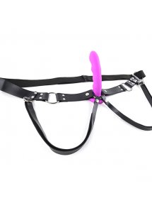 Skórzana uprząż do strap-on - Sportsheets Montero Strap On  