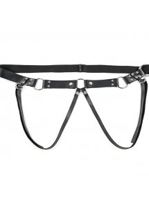 Skórzana uprząż do strap-on - Sportsheets Montero Strap On  