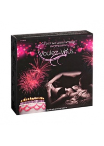 Smakowity zestaw olejków i pyłków do ciała Voulez-Vous... - Gift Box Birthday