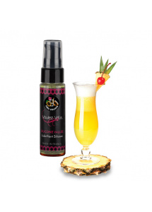 Smakowy silikonowy żel nawilżający i do masażu - Voulez-Vous...  Silicon Based Lubricant 35 ml  Pina Colada