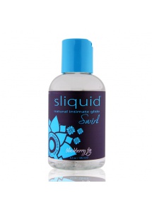 Smakowy środek nawilżający - Sliquid Naturals Swirl Lubricant 125 ml Jeżyna i Figa