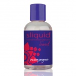 Smakowy środek nawilżający - Sliquid Naturals Swirl Lubricant 125 ml Truskawka i Granat