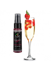 Smakowy żel nawilżający - Voulez-Vous... Water Based Lubricant 35 ml  Truskawki i Szampan