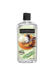 Smakowy żel nawilżający - Intimate Organics Vanilla Caramel Lube 120 ml wanilia i karmel