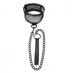 Smycz i obroża z siateczką - S&M Fishnet Collar and Leash  
