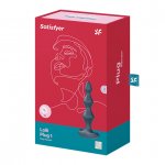 Sonda analna kulkowa z wibracjami - Satisfyer Lolli Plug 1   Czarny