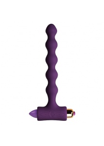 Sonda analna wibrująca - Rocks-Off Petite Sensations Pearls Purple 