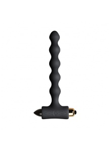 Sonda analna wibrująca - Rocks-Off Petite Sensations Pearls Black 