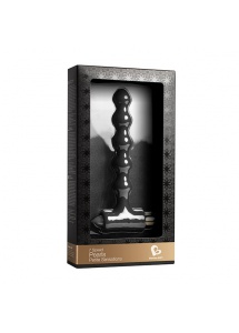 Sonda analna wibrująca - Rocks-Off Petite Sensations Pearls Black 