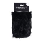 SPORTSHEETS - FUTRZANE RĘKAWICE SENSORYCZNE CZARNE