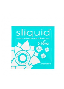 Środek nawilżający z wyciągiem z wodorostów - Sliquid Naturals Sea Lubricant 5 ml SASZETKA