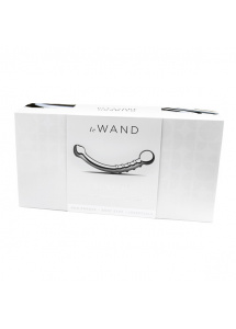 Stalowe dildo dwustronne - Le Wand Stainless Steel Bow  