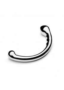Stalowe dildo dwustronne - Le Wand Stainless Steel Hoop  