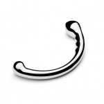 Stalowe dildo dwustronne - Le Wand Stainless Steel Hoop  