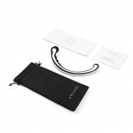 Stalowe dildo dwustronne - Le Wand Stainless Steel Hoop  