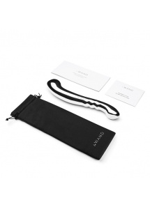 Stalowe dildo dwustronne - Le Wand Stainless Steel Contour  